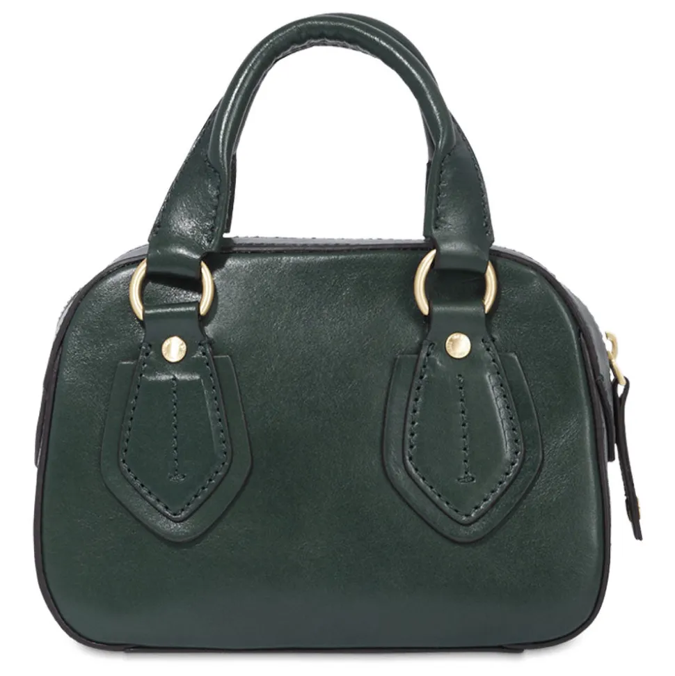 Bauletto Donna Mini THE BRIDGE linea Daphne in Pelle Verde