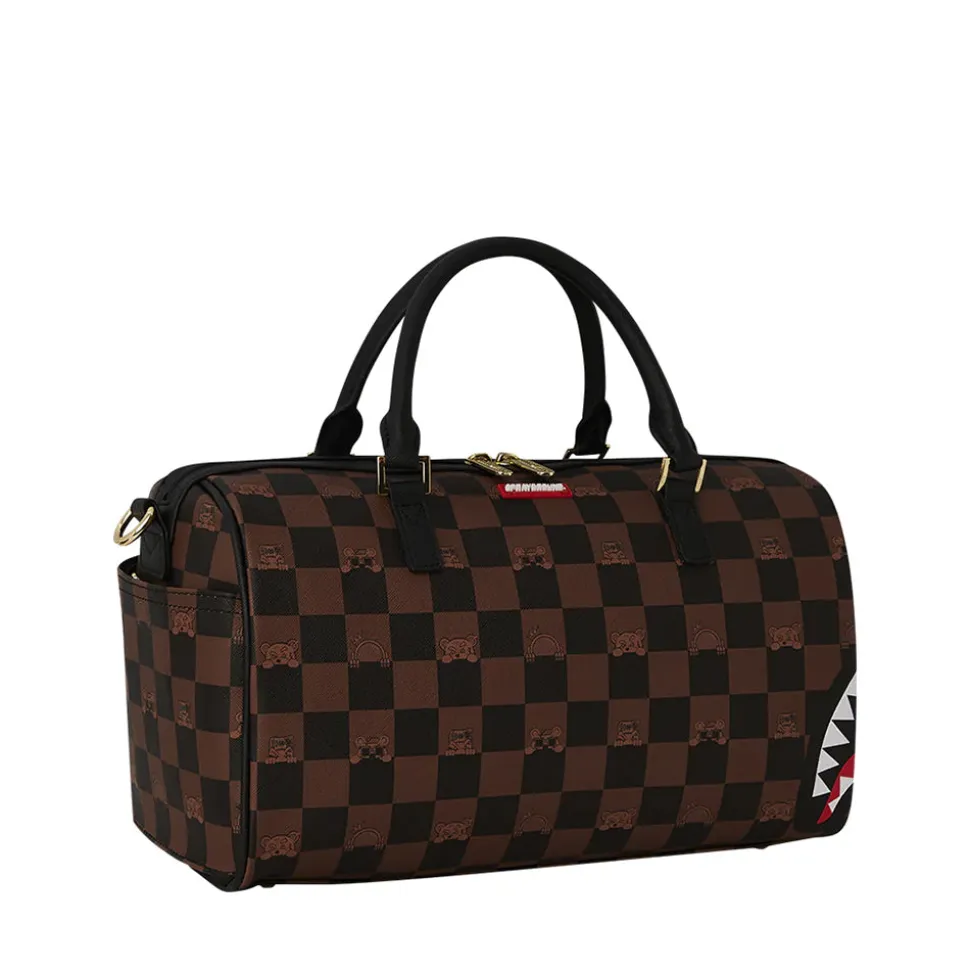 Bauletto SPRAYGROUND stampa Peeking Character Check