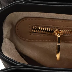 Borsa a Mano con Tracolla LOVE MOSCHINO linea Lovely Chain colore Nero