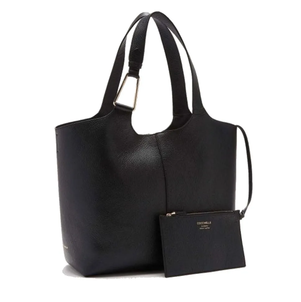Borsa a Spalla COCCINELLE Linea Brume in Pelle Nera