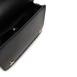 Borsa a Spalla con Tracolla LOVE MOSCHINO in Pelle Nera