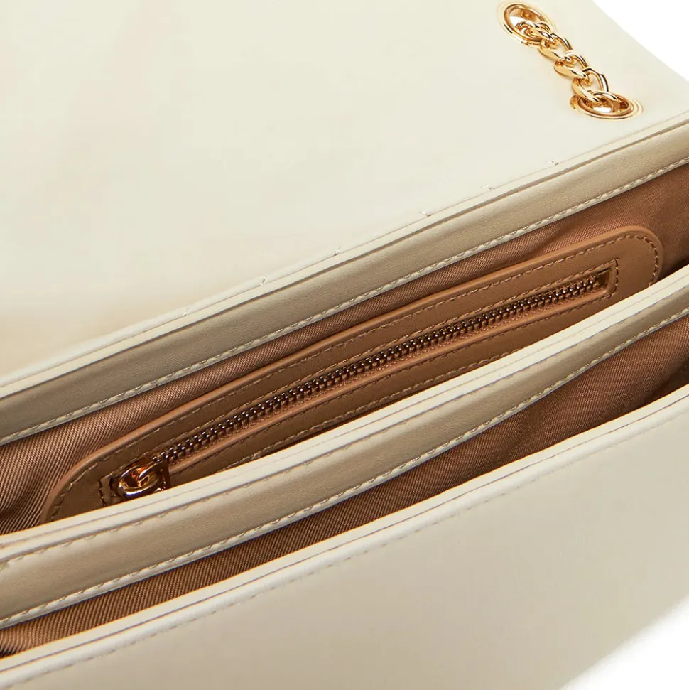 Borsa a Spalla e a Tracolla LOVE MOSCHINO linea Quilted Trapuntata Avorio