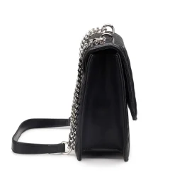 Borsa a Spalla e Tracolla CULT linea Bessie Nera con Borchie