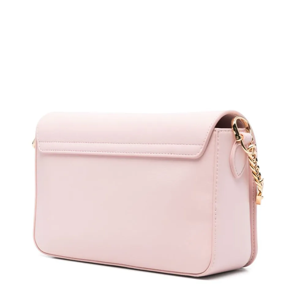 Borsa a Tracolla LOVE MOSCHINO linea Dangling in Pelle Rosa Cipria