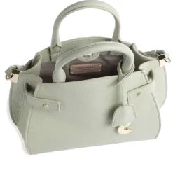Borsa Donna a Mano COCCINELLE Linea Klichè in Pelle Celadon Green Misura Small
