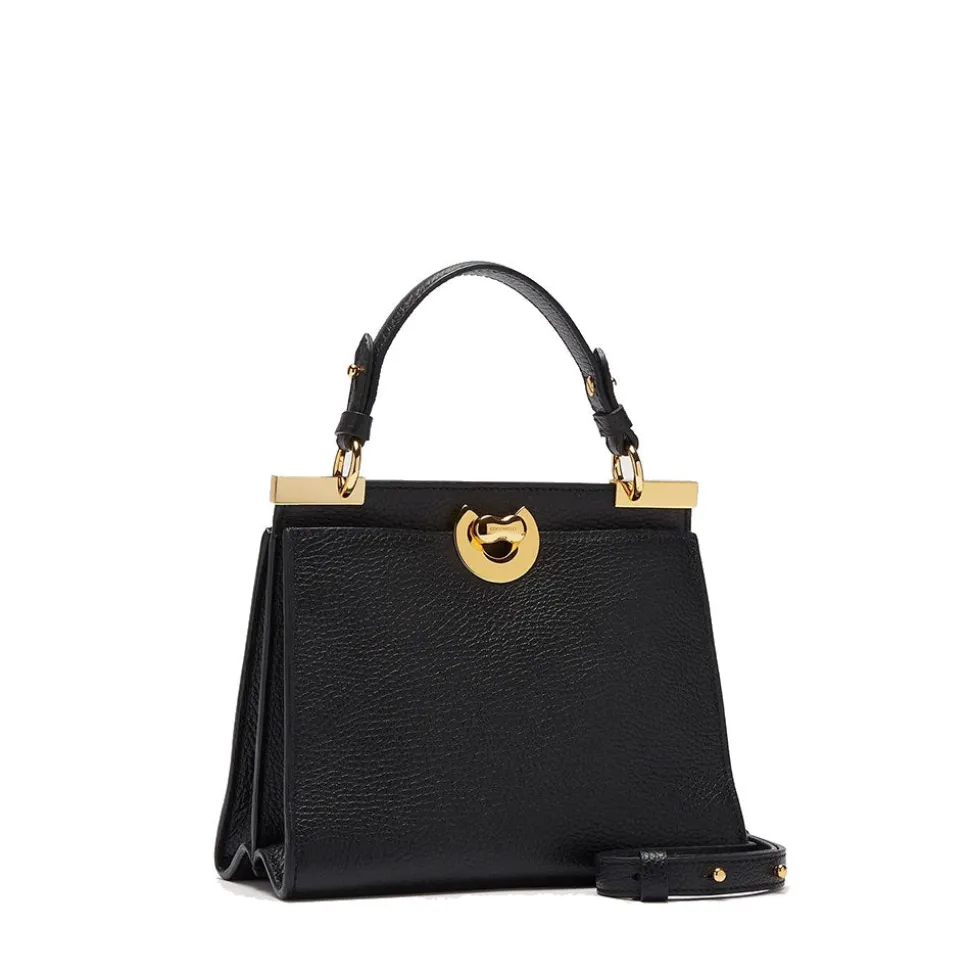 Borsa Donna a Mano COCCINELLE linea Binxie Small in Pelle Nera