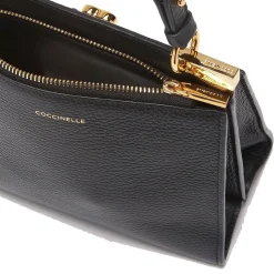 Borsa Donna a Mano COCCINELLE linea Binxie Small in Pelle Nera
