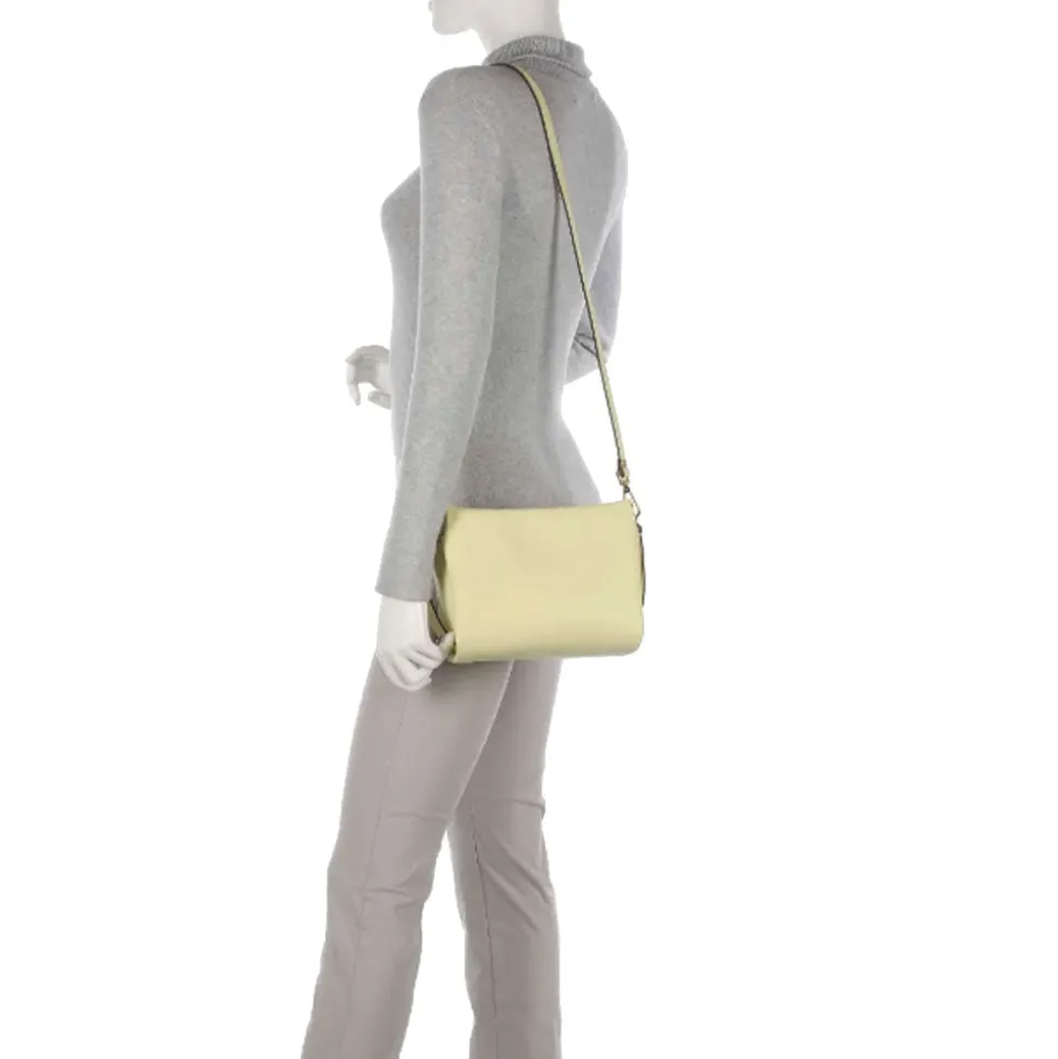 Borsa Donna a Mano COCCINELLE in Pelle Linea Boheme Small colore Lime Wash - Powder Pink