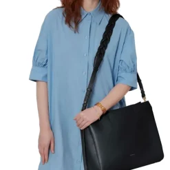 Borsa Donna a Mano COCCINELLE in Pelle linea Boheme Large colore Nero