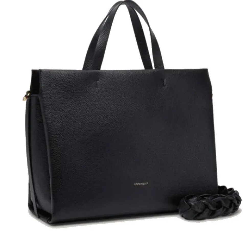 Borsa Donna a Mano COCCINELLE in Pelle linea Boheme Large colore Nero