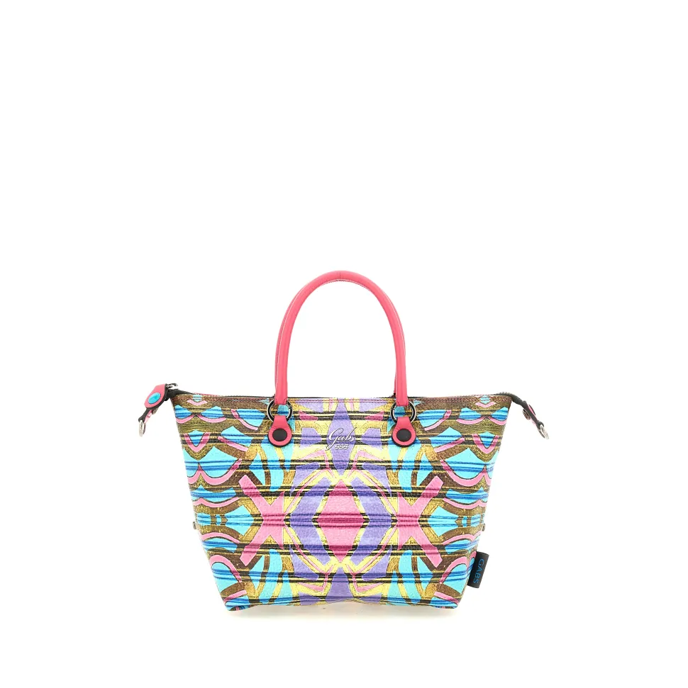 Borsa Donna a Mano con Tracolla GABS G3 PLUS Medium in Pelle stampa Maori