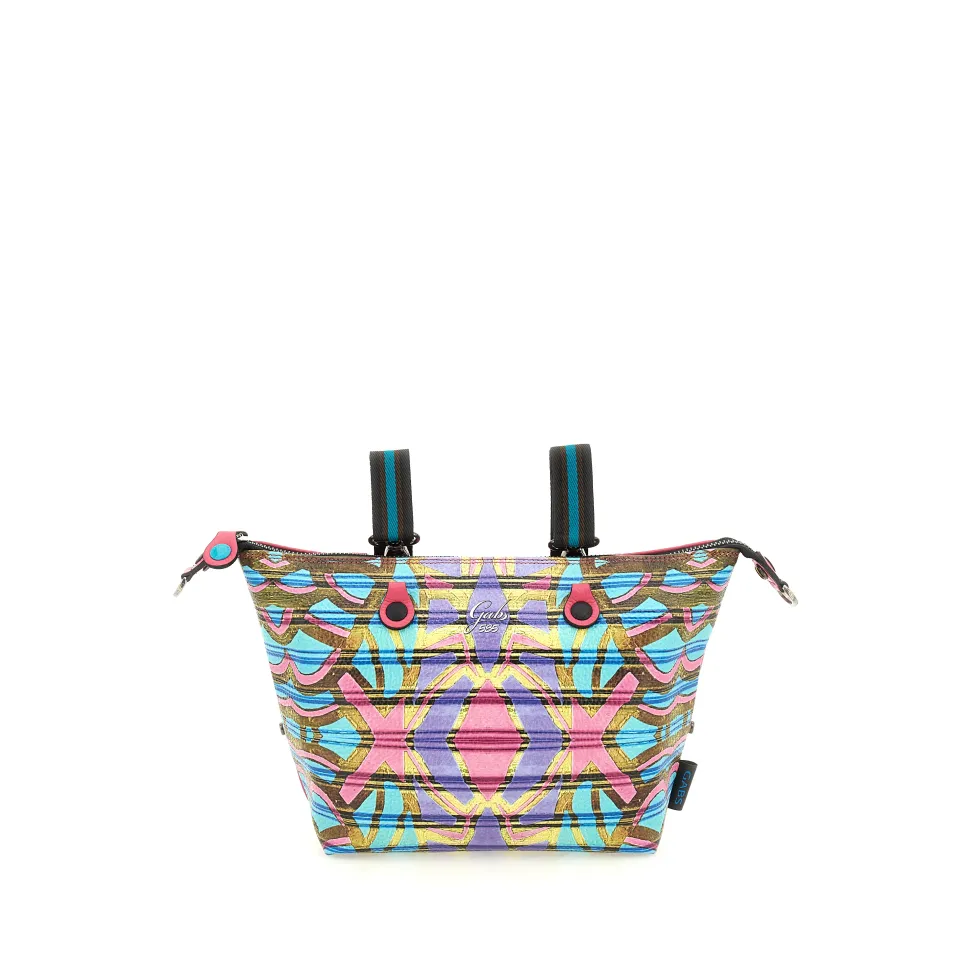 Borsa Donna a Mano con Tracolla GABS G3 PLUS Medium in Pelle stampa Maori