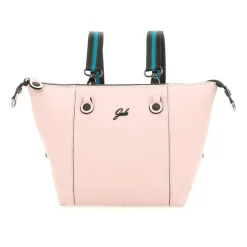 Borsa Donna a Mano con Tracolla GABS G3 PLUS Medium in Pelle Martellata Rosa Camelia