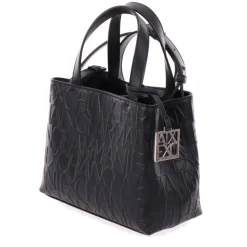 Borsa Donna a Mano Con Tracolla ARMANI EXCHANGE colore Nero Misura Piccola