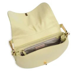 Borsa Donna a Mano con Tracolla COCCINELLE linea Magie Soft Medium in Pelle colore Lime Wash