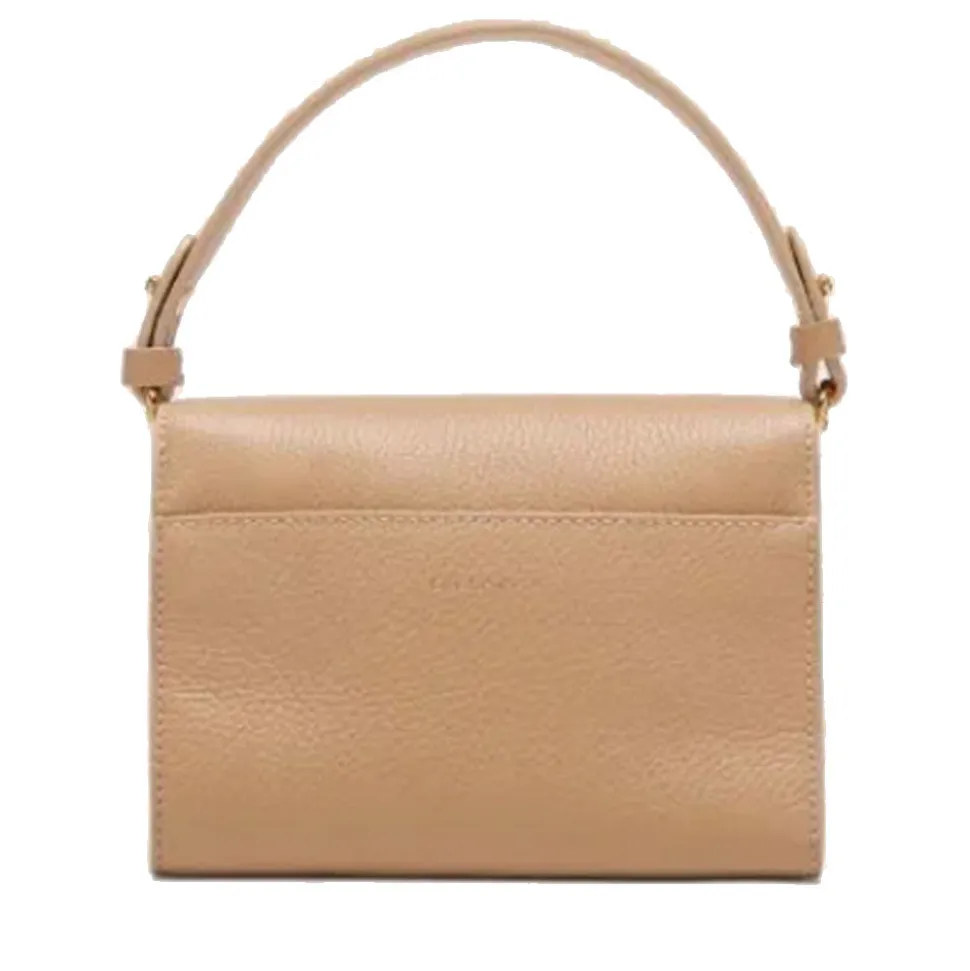 Borsa Donna a Mano con Tracolla COCCINELLE in Pelle linea Binxie Small colore Fresh Beige
