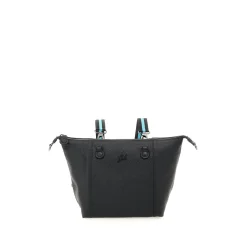 Borsa Donna a Mano con Tracolla GABS G3 PLUS Medium in Pelle Martellata Black