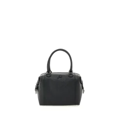 Borsa Donna a Mano con Tracolla GABS G3 PLUS Medium in Pelle Martellata Black