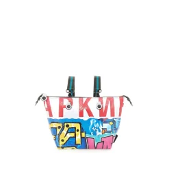 Borsa Donna a Mano con Tracolla GABS G3 PLUS Trip in Pelle stampa Graffiti Large