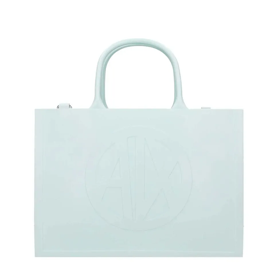 Borsa Donna a Mano con Tracolla ARMANI EXCHANGE Colore Acqua