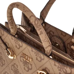 Borsa Donna a Mano GUESS Linea Lorelei colore Latte Logo