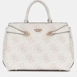 Borsa Donna a Mano GUESS Linea Lorelei colore Bone Logo