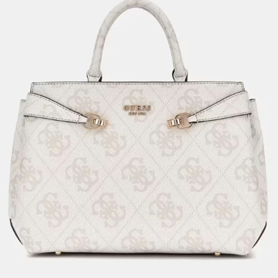 Borsa Donna a Mano GUESS Linea Lorelei colore Bone Logo