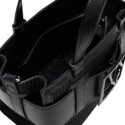 Borsa Donna a Mano Intrecciata ARMANI EXCHANGE colore Nero Misura Piccola