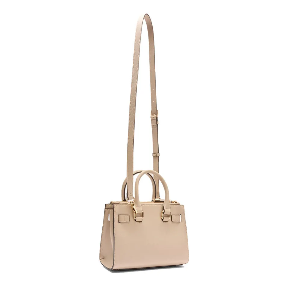 Borsa Donna a Mano LIU JO con Logo in Rilievo Beige