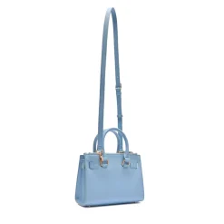 Borsa Donna a Mano LIU JO con Logo in Rilievo color Cielo