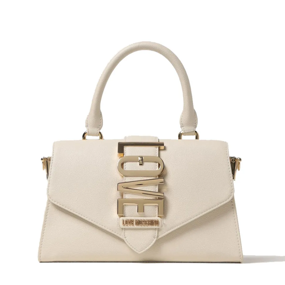 Borsa Donna a Mano LOVE MOSCHINO linea Lovebug Avorio