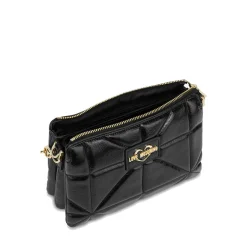Borsa Donna a Mano LOVE MOSCHINO linea Geometric Quilted Trapuntata Nera