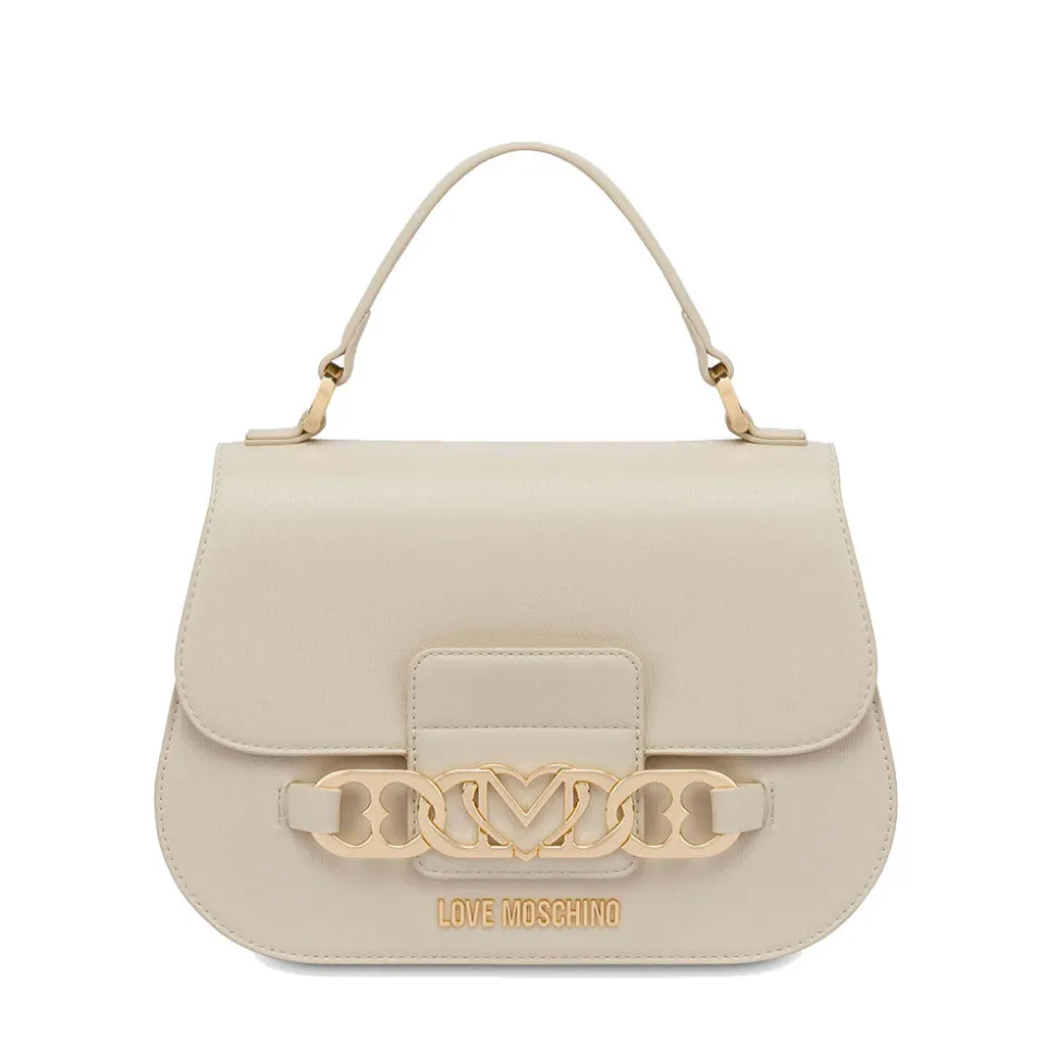 Borsa Donna a Mano LOVE MOSCHINO Avorio