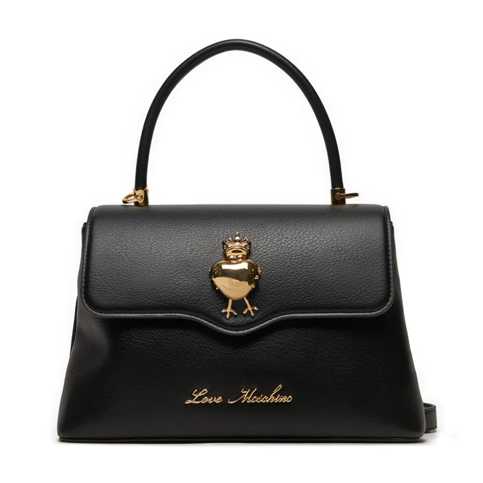Borsa Donna a Mano LOVE MOSCHINO linea Funny Love Nera