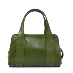 Borsa Donna a Mano THE BRIDGE linea Elena in Pelle Verde Cipresso