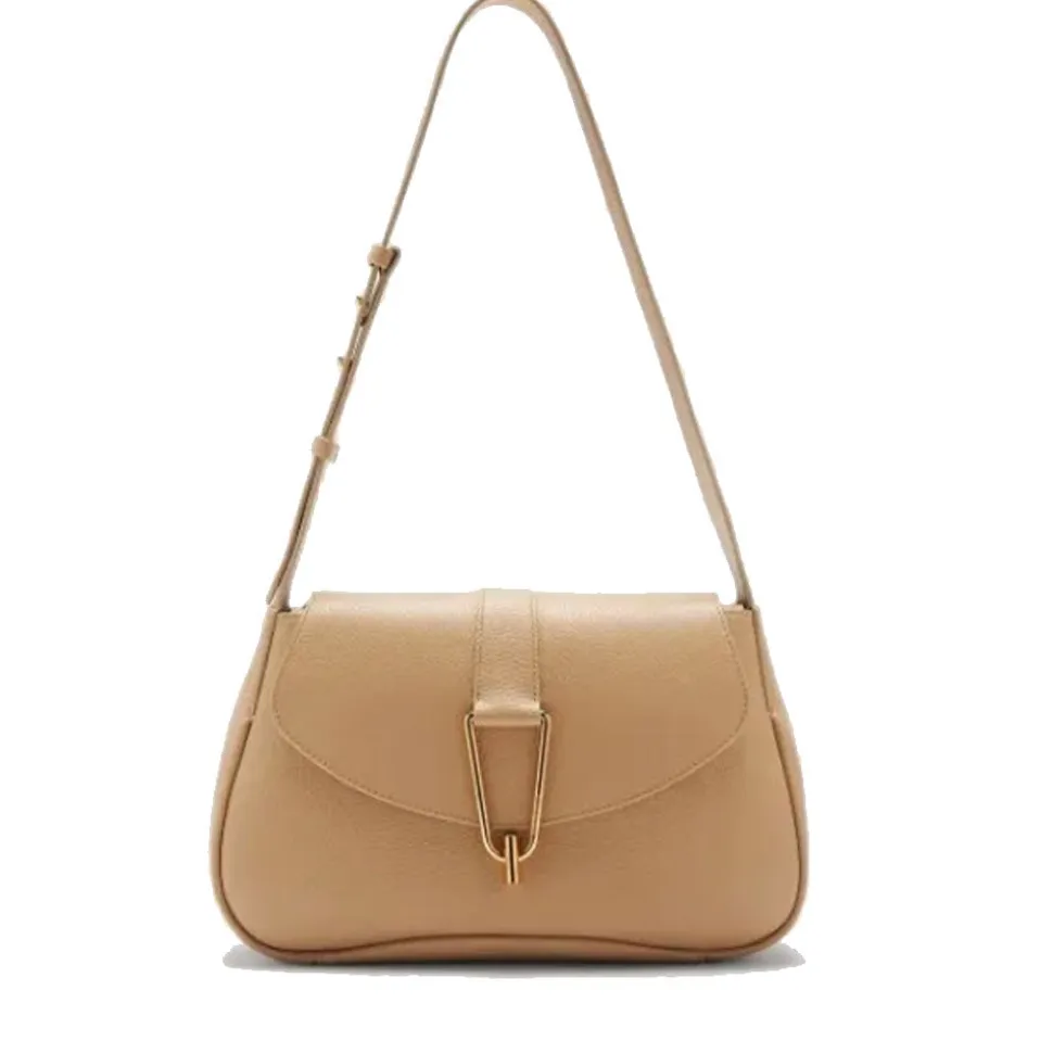 Borsa Donna a Spalla COCCINELLE in Pelle linea Himma colore Fresh Beige