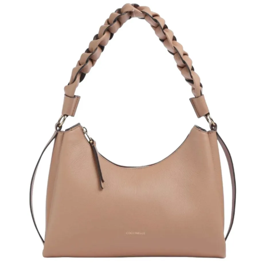 Borsa Donna a Spalla COCCINELLE in Pelle linea Boheme Small colore Skin - Gazpacho