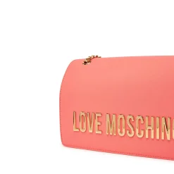 Borsa Donna a Spalla e a Tracolla LOVE MOSCHINO linea Bold Bag color Corallo