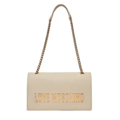 Borsa Donna a Spalla e a Tracolla LOVE MOSCHINO linea Bold Bag color Avorio