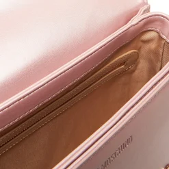 Borsa Donna a Spalla e Tracolla LOVE MOSCHINO linea Quilted Metallic Cipria