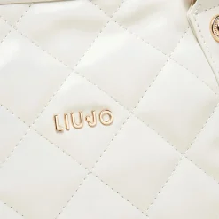 Borsa Donna a Spalla LIU JO Better Trapuntata color Crema