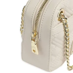 Borsa Donna a Spalla LOVE MOSCHINO linea Lettering Logo Avorio