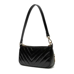 Borsa Donna a Spalla LOVE MOSCHINO linea City Pockets colore Nero