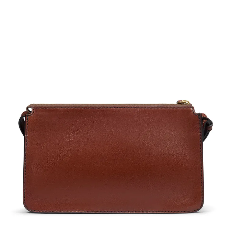 Borsa Donna a Spalla THE BRIDGE linea Lucrezia in Pelle Marrone