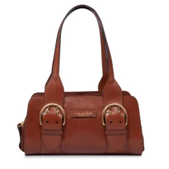 Borsa Donna a Spalla THE BRIDGE linea Elena in Pelle Marrone
