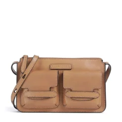 Borsa Donna a Spalla THE BRIDGE linea Lucrezia in Pelle color Marzapane