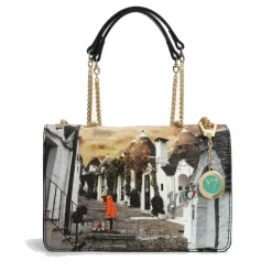 Borsa Donna a Spalla Y NOT YES-471 Life In Trulli