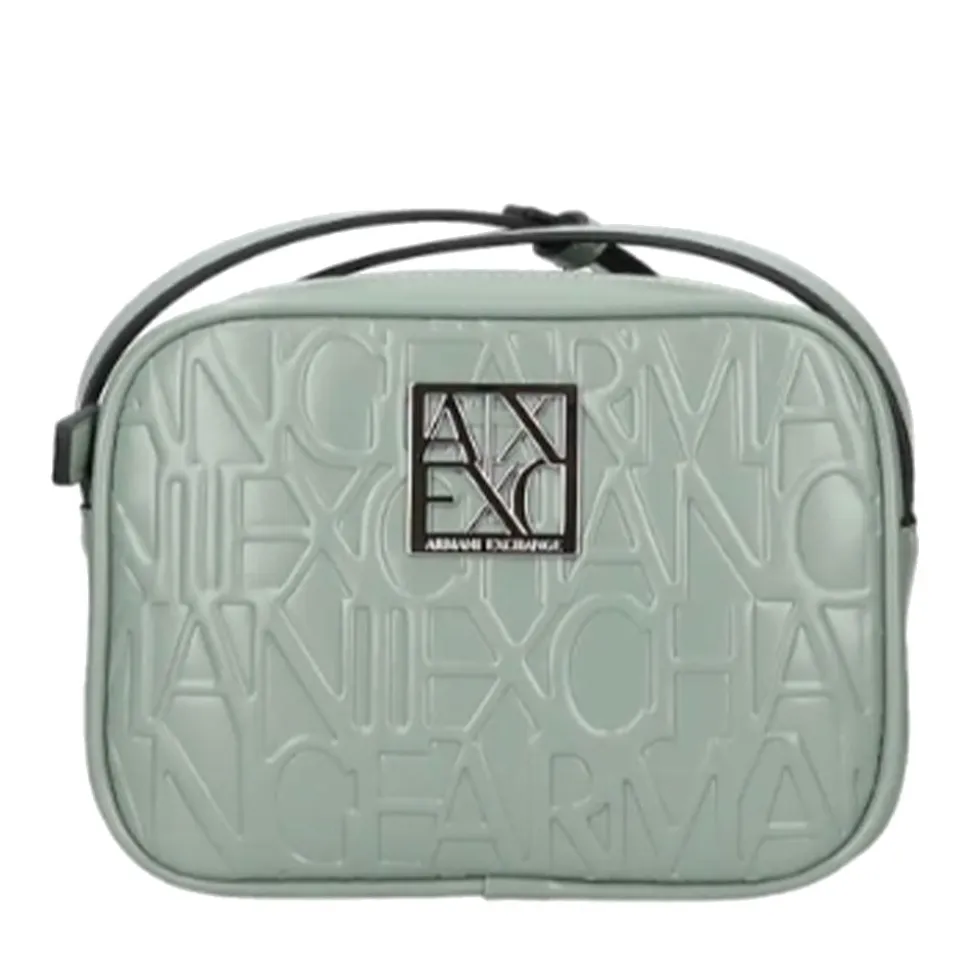 Borsa Donna a Tracolla ARMANI EXCHANGE colore Sage Chiusa con Zip