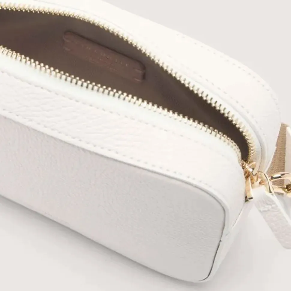 Borsa Donna a Tracolla COCCINELLE Linea Tebe Colore Blanco - E5MN555I101