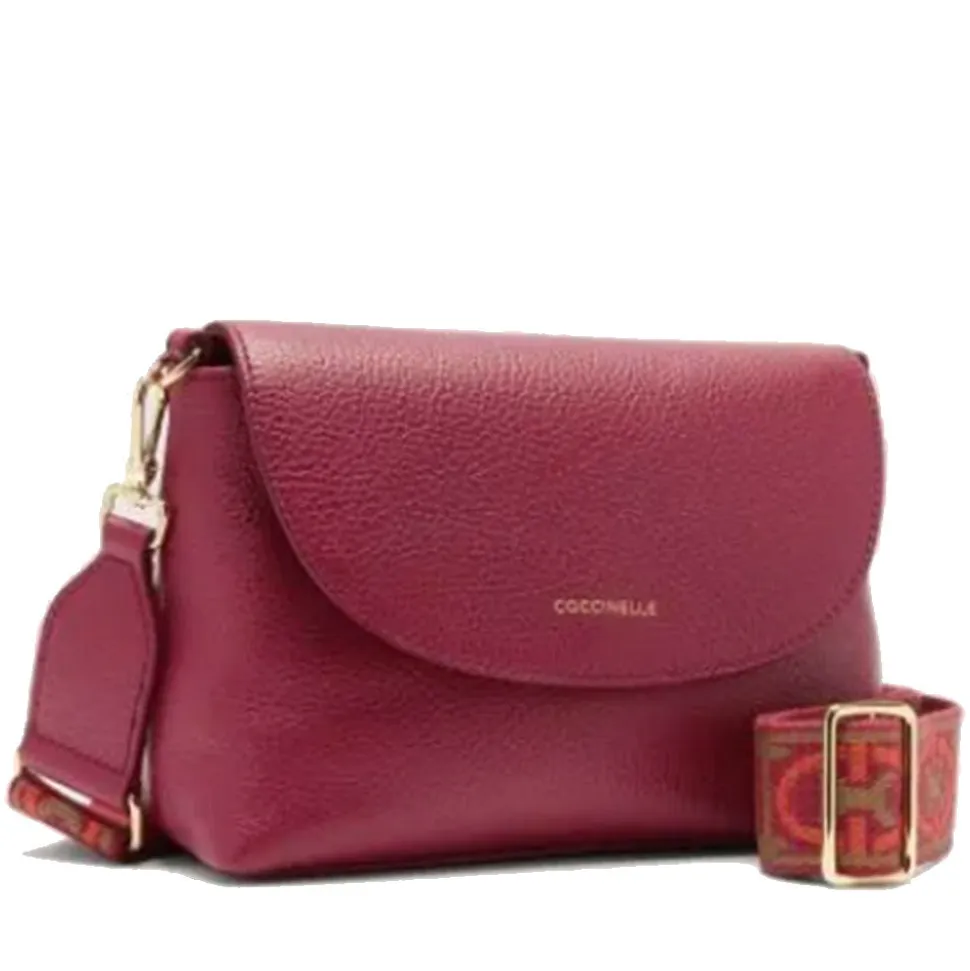 Borsa Donna a Tracolla COCCINELLE Linea Paulina Colore Sangria